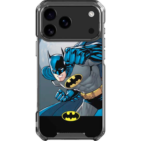 DC Comics Batman Ready for Action iPhone 17 Pro Max Clear Case